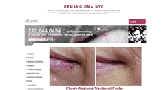 Desktop Screenshot of hemangiomanyc.org